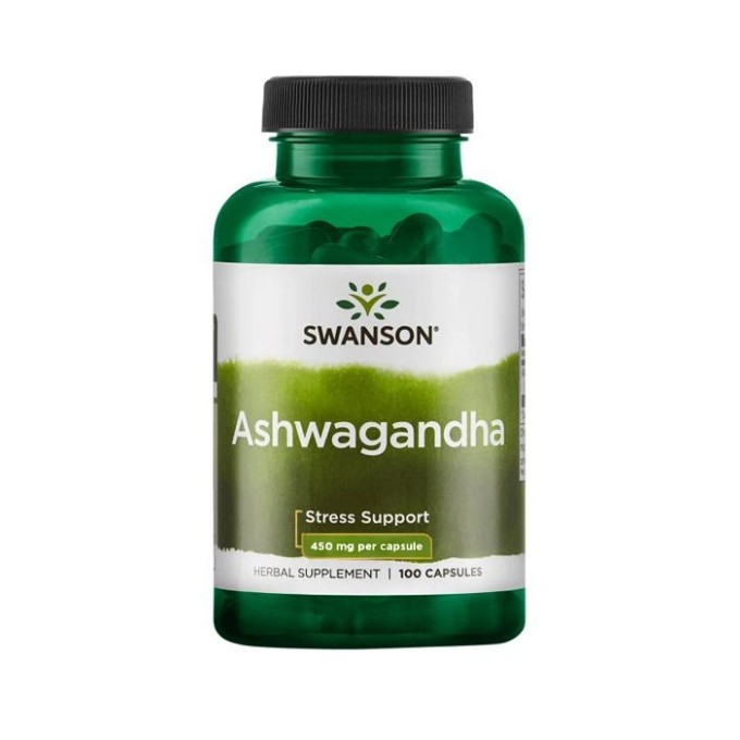 Swanson Ashwagandha 450 mg 100 kapslí