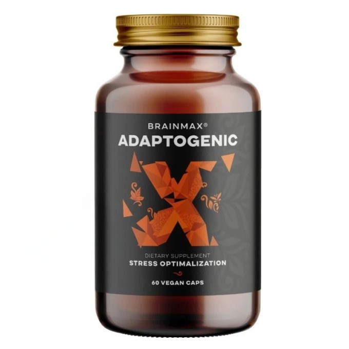 BrainMax Adaptogenic 60 rostlinných kapslí BrainMax Adaptogenic 60 rostlinných kapslí