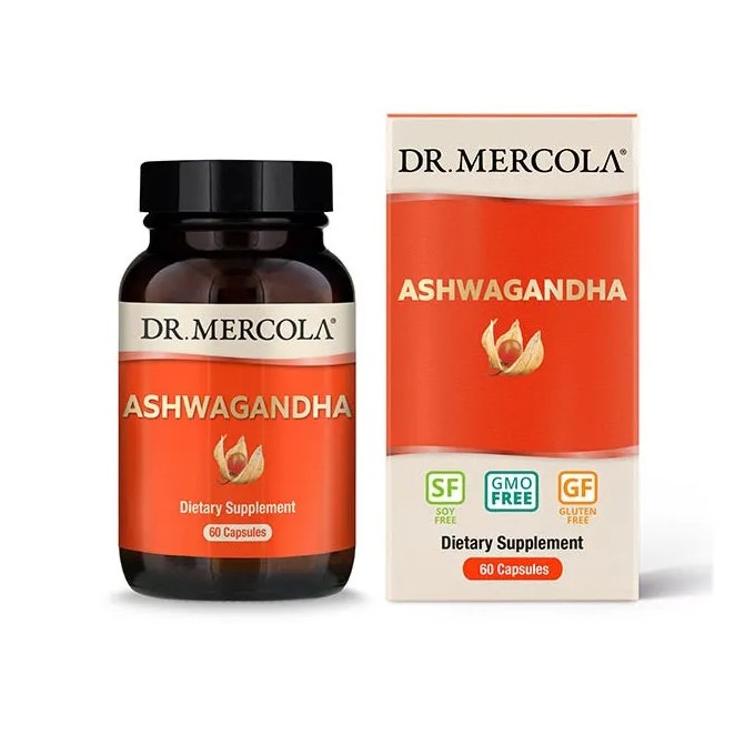 Dr. Mercola Ashwagandha 400 mg 60 kapslí Dr. Mercola Ashwagandha 400 mg 60 kapslí