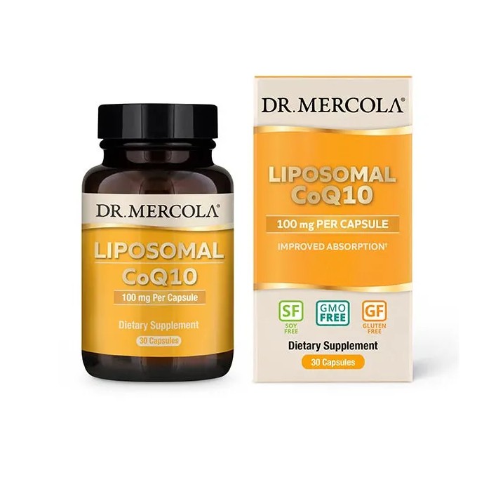 Dr. Mercola CoQ10 Liposomální koenzym Q10 30 kapslí Dr. Mercola CoQ10 Liposomální koenzym Q10 30 kapslí
