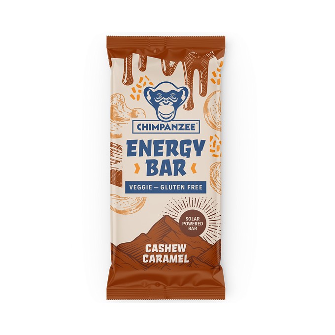 Chimpanzee Energy Bar cashew caramel 55g koupíte na Zdravi-global.cz