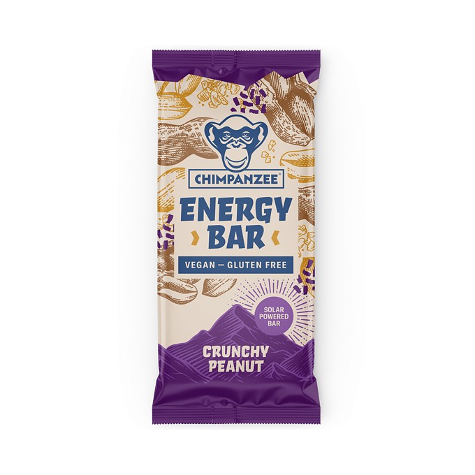 Chimpanzee Energy Bar crunchy peanut 55g koupíte na Zdravi-global.cz