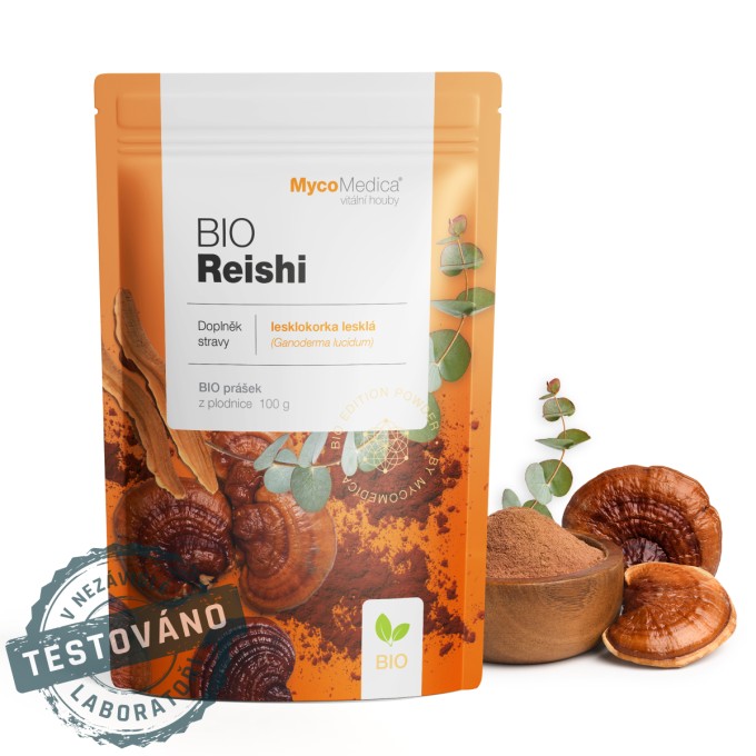 MycoMedica BIO Reishi prášek 100 g