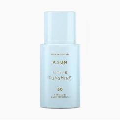 V. SUN Opalovací fluid na obličej SPF 50 bez parfemace 30 ml