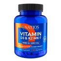 Natios Vitamin D3 & K2 5000 IU & 200 mcg 100 kapslí