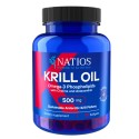 Natios NATIOS Krill Oil- Olej z antarktického krilu s astaxantinem 500 mg 60 softgel kapslí