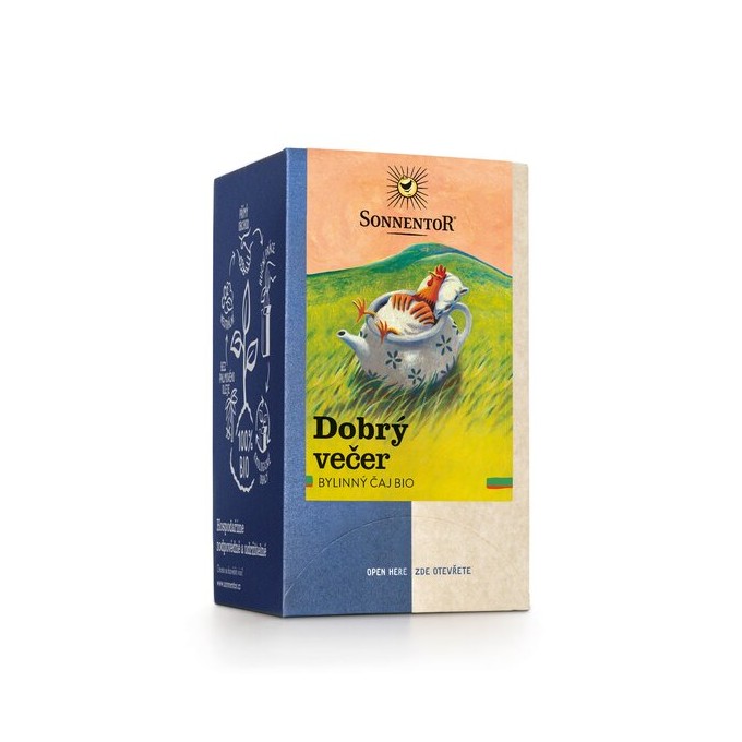Sonnentor Dobrý večer BIO čaj 18 sáčků