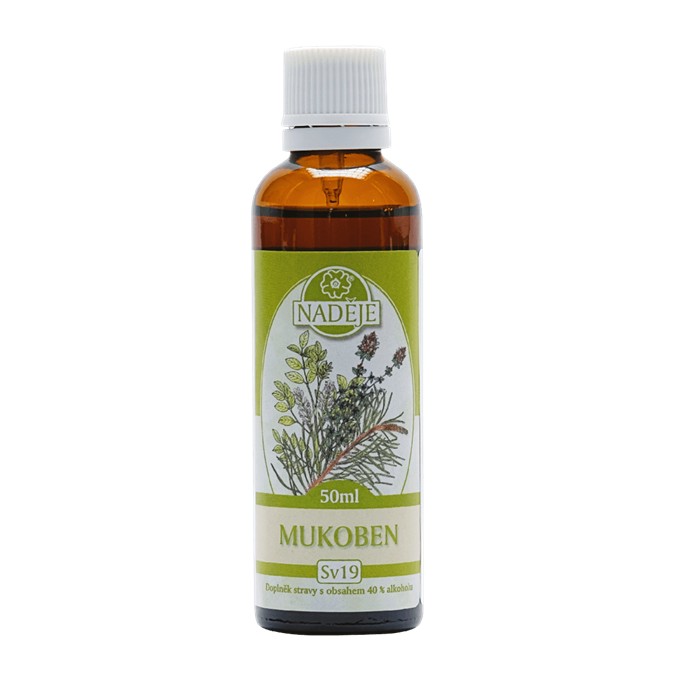 Naděje Mukoben tinktura 50 ml