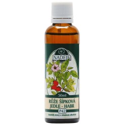 Naděje Růže šípková, Jedle, Habr tinktura z pupenů 50 ml