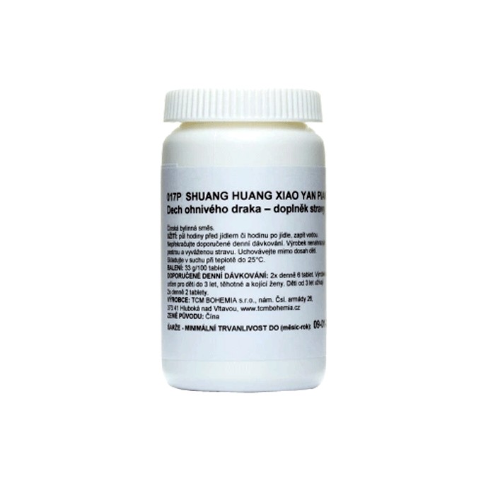 TCM BOHEMIA 017P DECH OHNIVÉHO DRAKA 100 TABLET