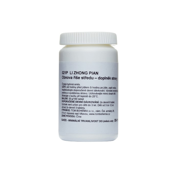 TCM BOHEMIA 021P OBNOVA ŘÍŠE STŘEDU 100 TABLET