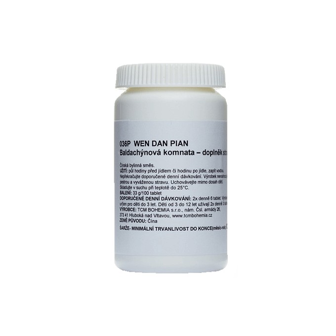 TCM BOHEMIA 036P BALDACHÝNOVÁ KOMNATA 100 TABLET