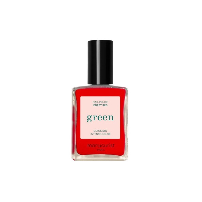Manucurist Green Lak na nehty Poppy red 15 ml