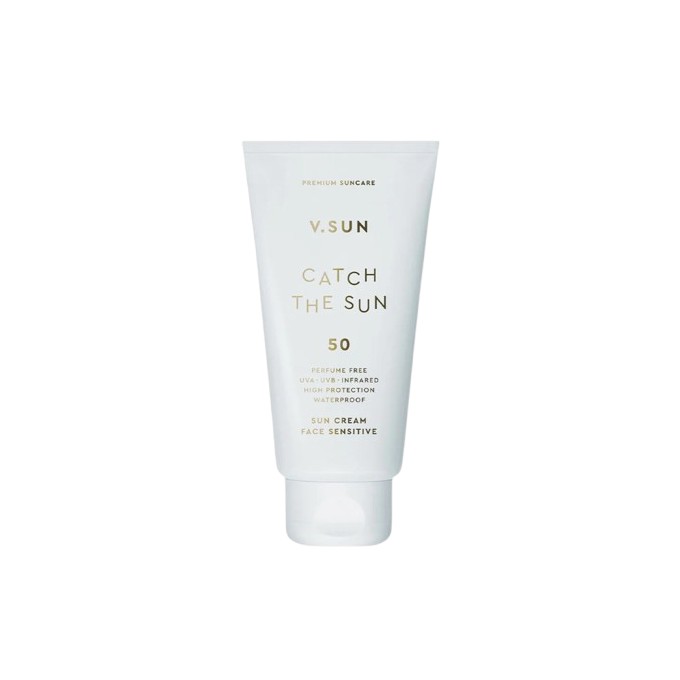 V.SUN Opalovací krém na obličej SPF 50 bez parfemace 75 ml