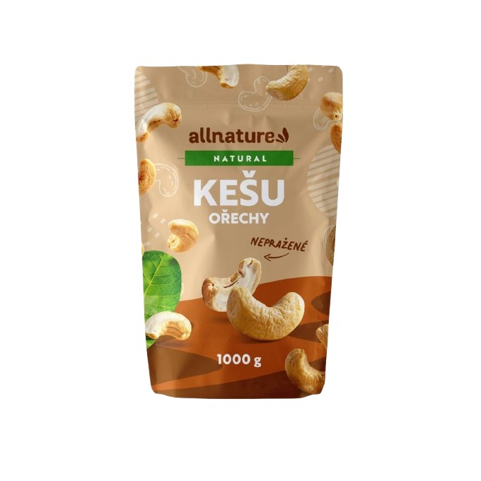 Allnature Kešu jádra 1000 g