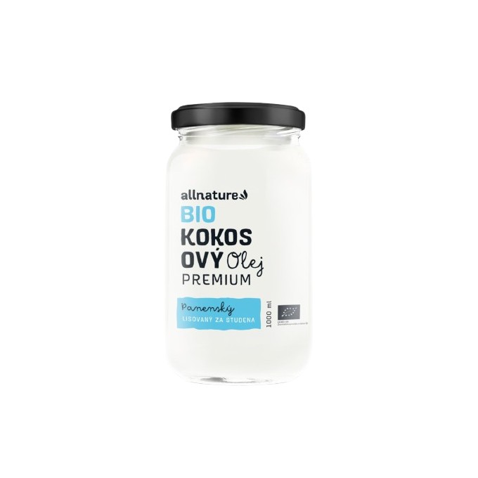 BIO kokosový olej Premium 1000 ml