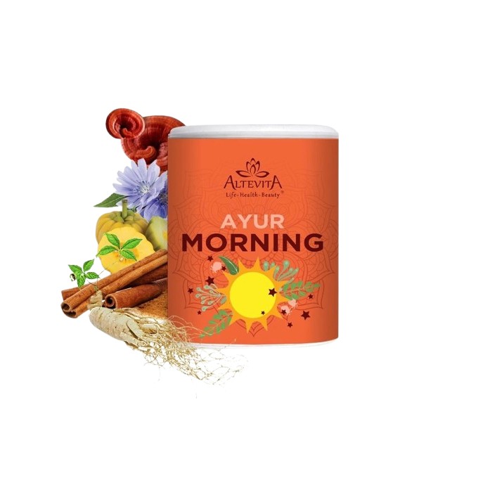 Altevita AYUR MORNING kávovinový nápoj s bylinami 100g