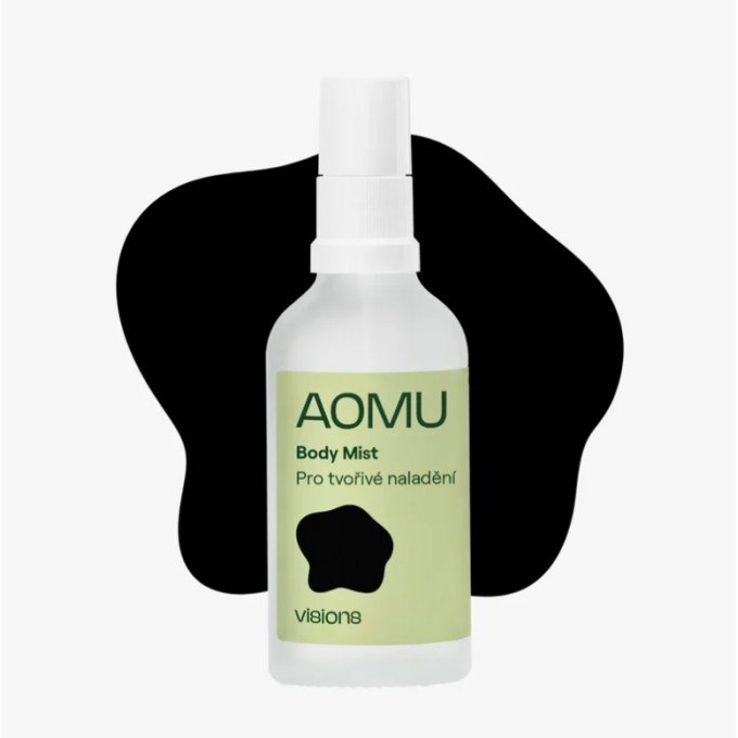 AOMU Vision Body mist- přírodní mlha pro tvořivé naladění a inspiraci 50 ml