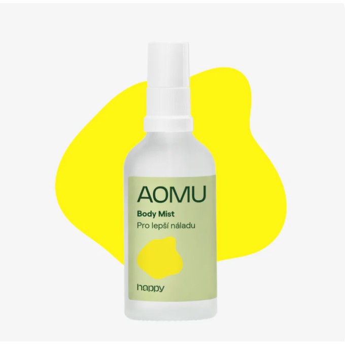 AOMU Happy Body Mist - přírodní mlha pro lepší náladu 10 ml
