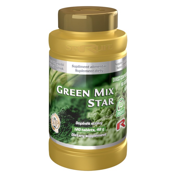 Starlife GREEN MIX STAR 120 tbl.