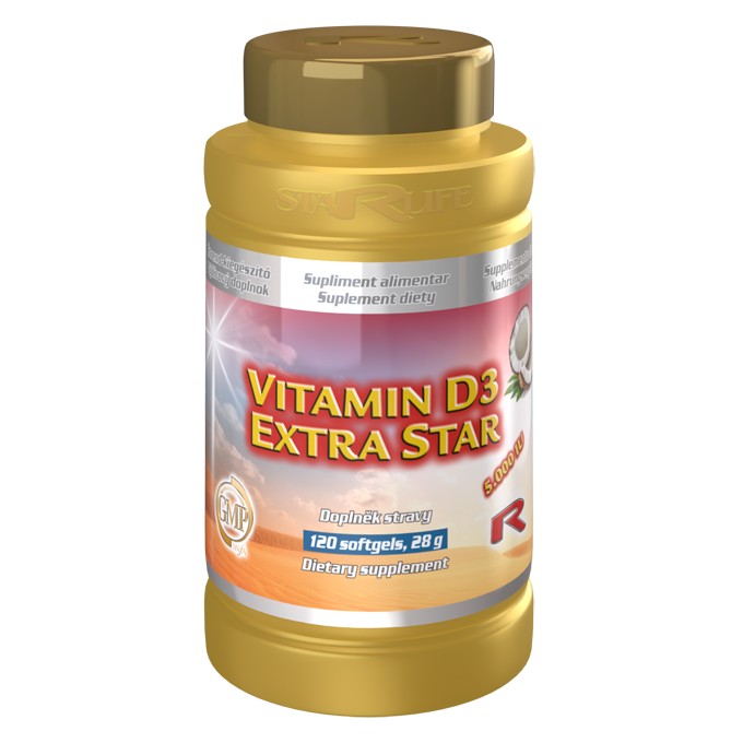 VITAMIN D3 EXTRA STAR 60 tbl.