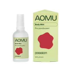 AOMU Passion Body Mist 50 ml - přírodní mlha pro povzbuzení a sebevědomí