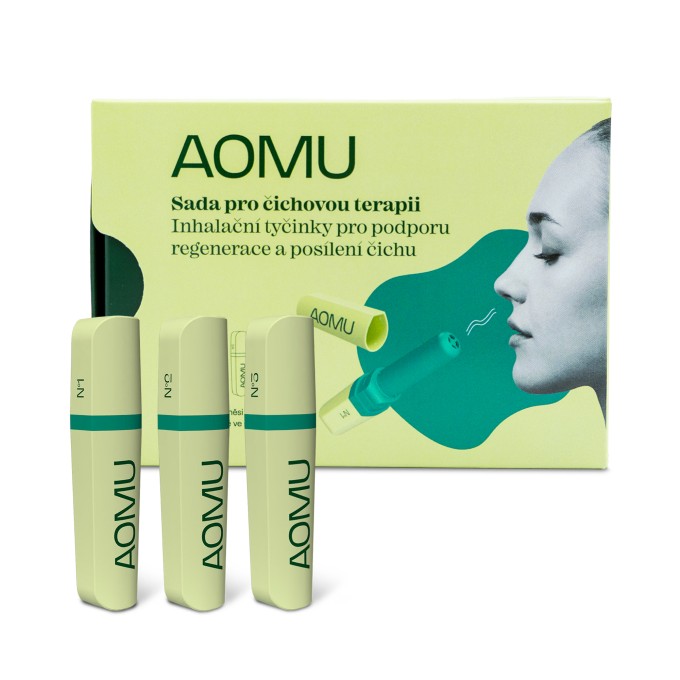 AOMU Čichová terapie – sada inhalačních tyčinek pro posílení čichu