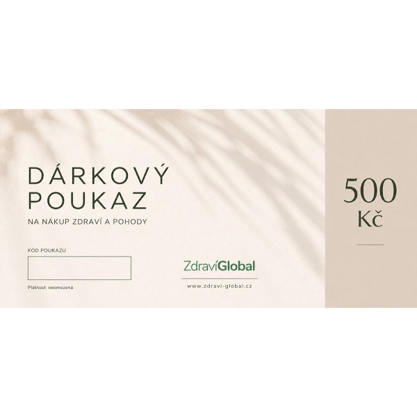 Dárkový poukaz 500 Kč