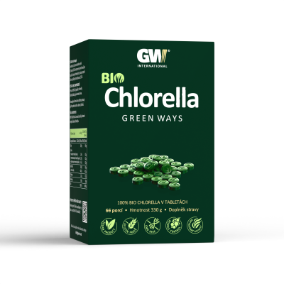 Green Ways Chlorella 330 g - doplněk stravy