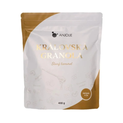 Anjolie Královská granola Slaný karamel 400 g