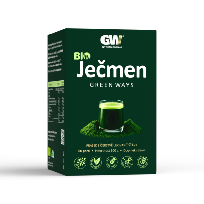 Green Ways Ječmen 300 g - zdraví global- doplněk stravy