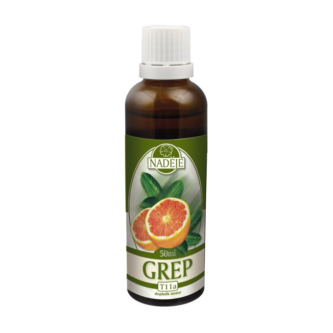 Naděje Grapefruit bylinná tinktura 50 ml